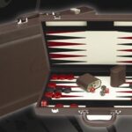 Dal Rossi Brown Backgammon 18" PU Leather