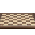 Dal Rossi Italy Walnut Inlaid Chess Board 40cm