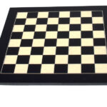 Dal Rossi Chess board, Black / Erable 50cm Chess Board
