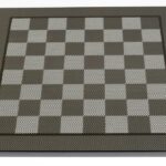 Dal Rossi Italy Carbon Fibre 50cm Chess Board