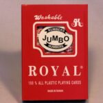 Playing Cards - Royal 100%plastic, large index, Single Pack