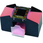 Card Shufflers & Dealer Shoe - Card shuffler, battery operated 2 Deck