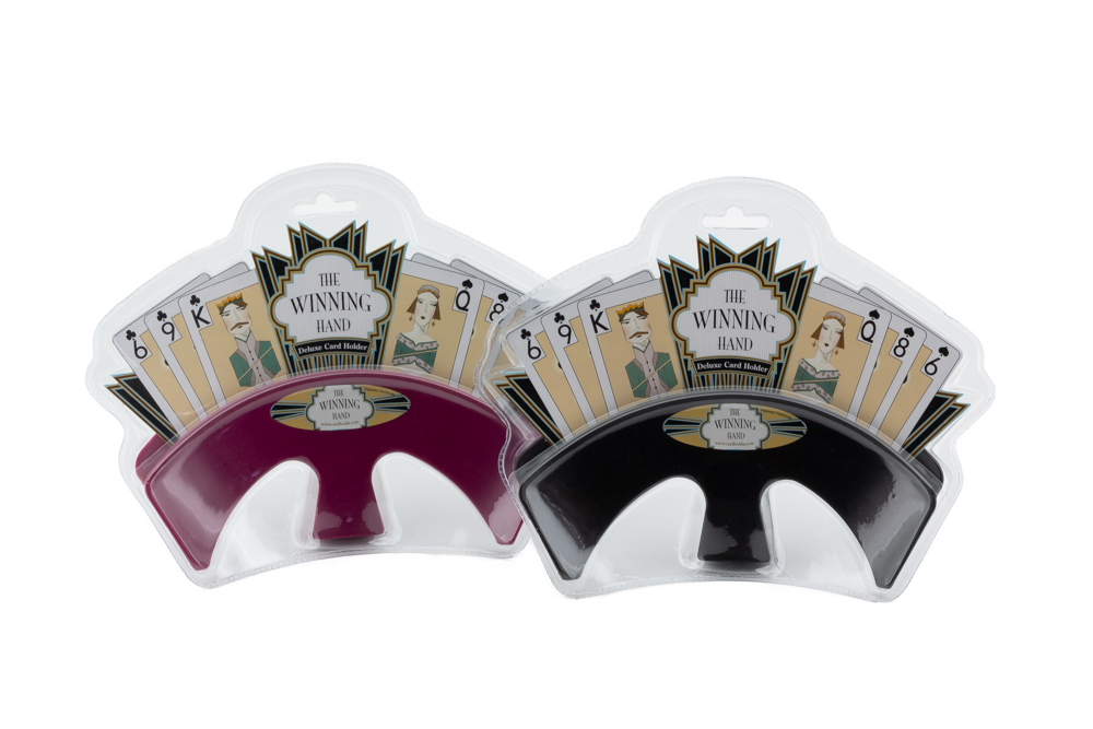 Card Holders - Winning Hand Each comes in 2 colours Black, Burgundy