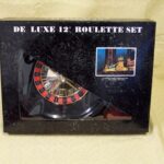 Roulette & Blackjack - Roulette set, deluxe, boxed, 12"