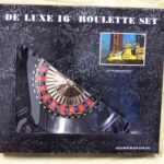Roulette & Blackjack - Roulette set, deluxe, boxed, 16"