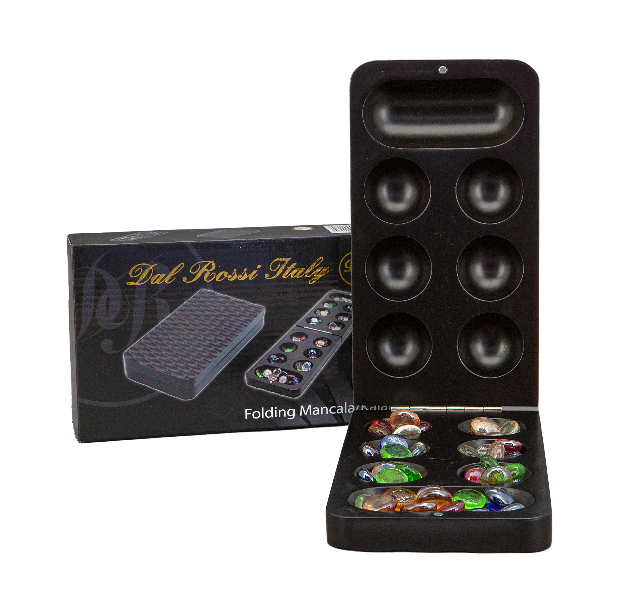 Dal Rossi Deluxe Wooden Mancala/Kalaha Folding