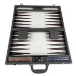 Dal Rossi Grey Backgammon 18" PU Leather