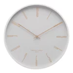 MAYA 30cm White Silent Wall Clock