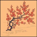Red Cherry Blossom