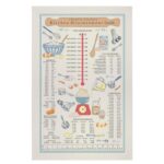 Ulster Weavers Kitchen Measurements Cotton Tea Towel Multi-Coloured 74x48x0.2cm