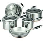 SCANPAN Coppernox Cookware Set 5 Piece