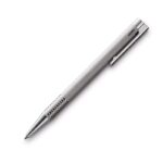 Logo Ballpoint Pen-Brushed Stainless Steel