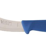 Victory Knives 210015HG200 - 2.5mm x 15cm Stainless Steel Hollow Ground Skinning Knife (Blue Progrip Handle)