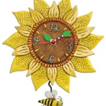 Bee Sunny Clock 31cm