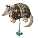 Arlo The Armadillo Clock 33cm