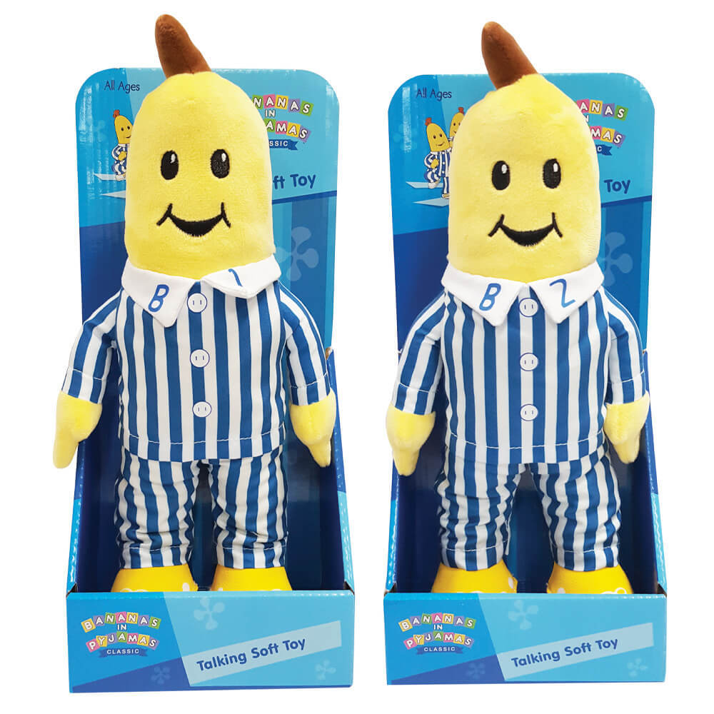 Bananas in Pyjamas Classic Talking Soft Toy 30cm (2 Assorted)