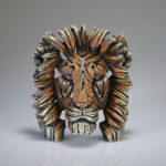 Edge Miniature Lion Bust