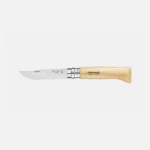 Opinel Classic No.8 Stainless Steel Folding Knife 8.5cm (Beech Handle)
