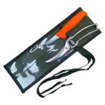 Goose Hunter Deluxe Set - F.Dick poultry knife and forged full-steel Victorinox poultry shears in an AOS canvas roll